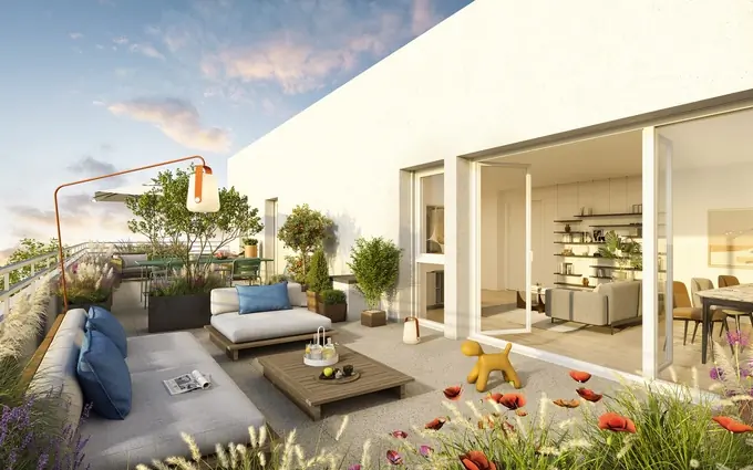 Programme immobilier neuf Les terrasses marceau tr2 b à Drancy
