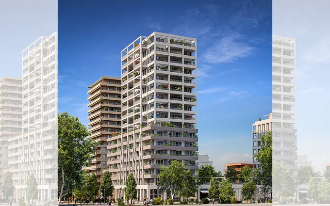 Programme immobilier neuf Smart'seille - odyssée - éole à Marseille 15ème