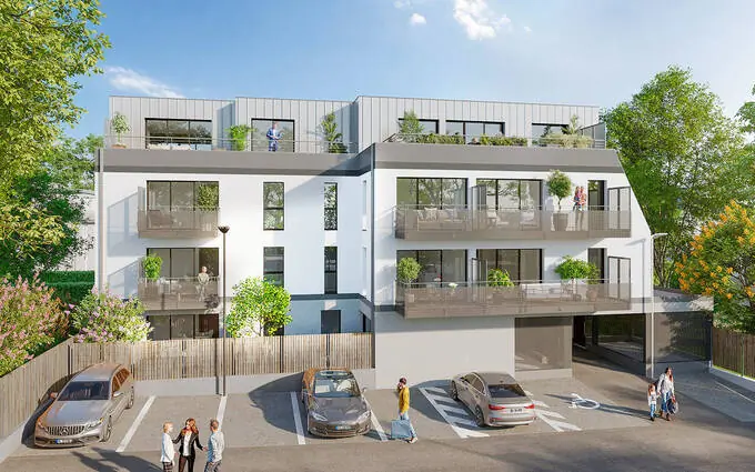 Programme immobilier neuf Le relecq-kerhuon quartier prisé aux portes de brest à Le Relecq-Kerhuon