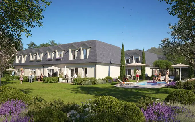 Programme immobilier neuf Tourgéville proche du golf et de la plage de deauville