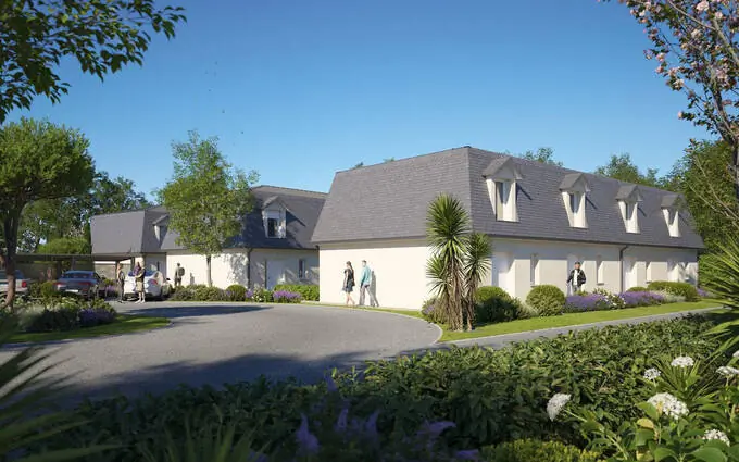 Programme immobilier neuf Tourgéville proche du golf et de la plage de deauville à Tourgéville