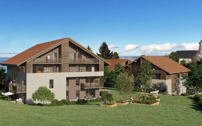 Programme immobilier neuf Saint-paul-en-chablais centre-ville proche supermarché à Saint-Paul-en-Chablais