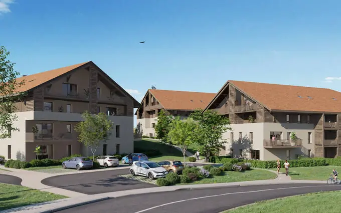 Programme immobilier neuf Saint-paul-en-chablais centre-ville proche supermarché à Saint-Paul-en-Chablais