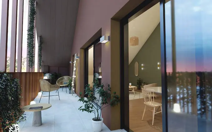 Programme immobilier neuf La Mézière au pied de l'arrêt de bus 15 direction Rennes à La Mézière