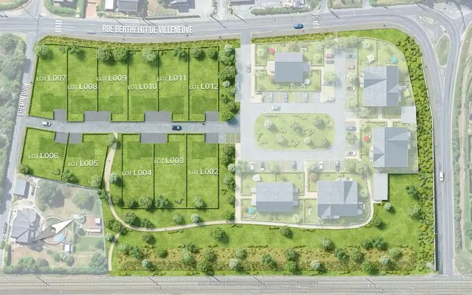 Programme immobilier neuf Coeur d'anjou - terrain a batir à Tiercé