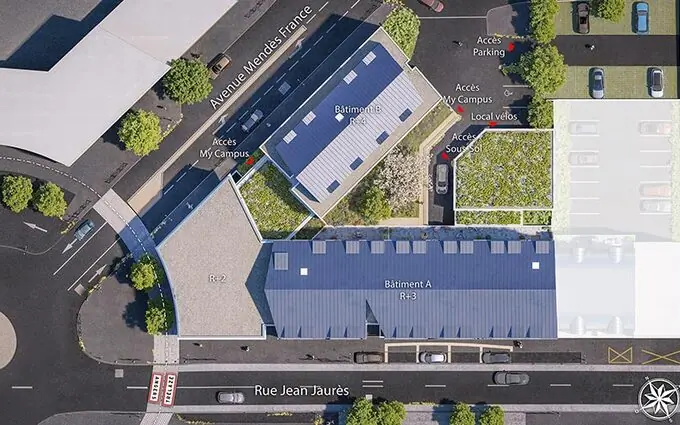 Programme immobilier neuf My Campus Anjou à Trélazé