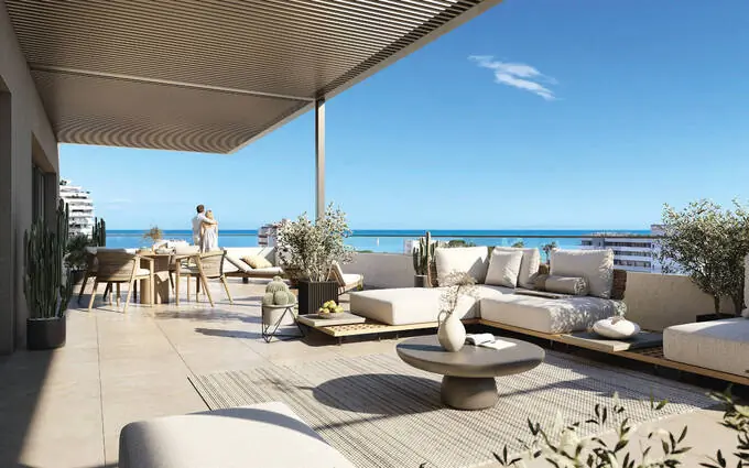 Programme immobilier neuf Villeneuve-Loubet à 10 min à pied de la Plage de la Batterie à Villeneuve-Loubet