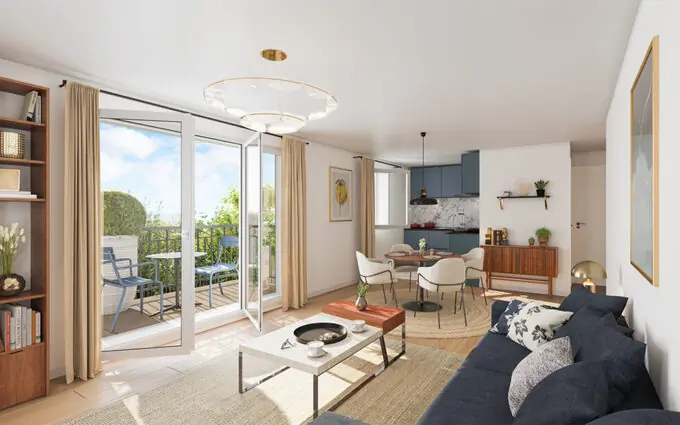 Programme immobilier neuf Le jardin d'amsterdam à Montévrain