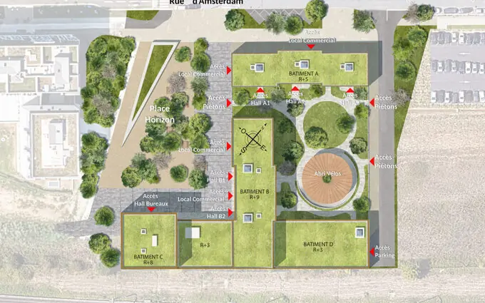 Programme immobilier neuf Le jardin d'amsterdam à Montévrain