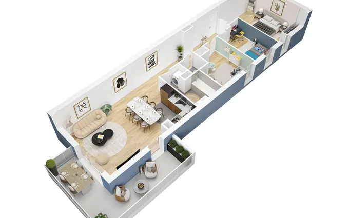 Programme immobilier neuf Au fil de l'eau à Huningue