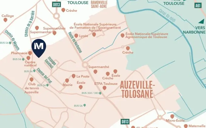 Programme immobilier neuf Terra alta à Auzeville-Tolosane