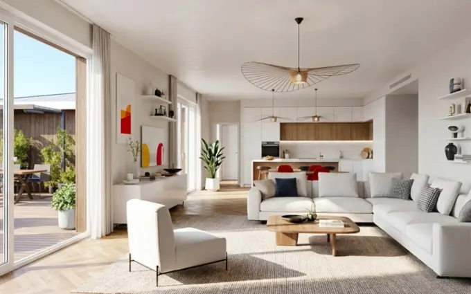 Programme immobilier neuf Déville-lès-Rouen à 90m du TEOR T2 menant à Rouen en 5 min à Déville-lès-Rouen