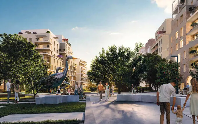 Programme immobilier neuf Rouen à 10 minutes à pied du métro m direction le centre-ville à Rouen