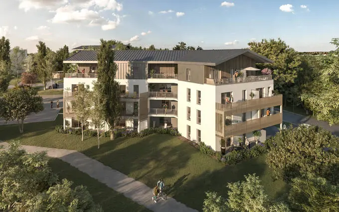 Programme immobilier neuf La roche-sur-yon quartier calme et boisé proche centre à La Roche-sur-Yon