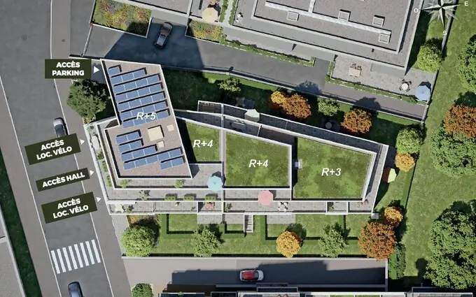 Programme immobilier neuf Côté parcs à Échirolles