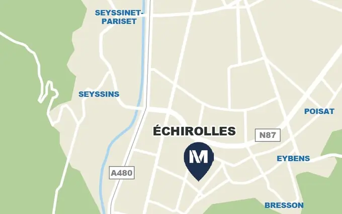 Programme immobilier neuf Côté parcs à Échirolles