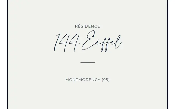Programme immobilier neuf 144 eiffel à Montmorency