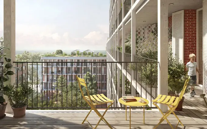 Programme immobilier neuf Le cœur du rhin - phase 2 à Strasbourg