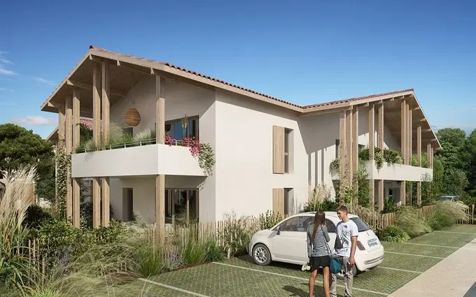 Programme immobilier neuf Magescq à 5 min à pied du coeur de bourg à Magescq