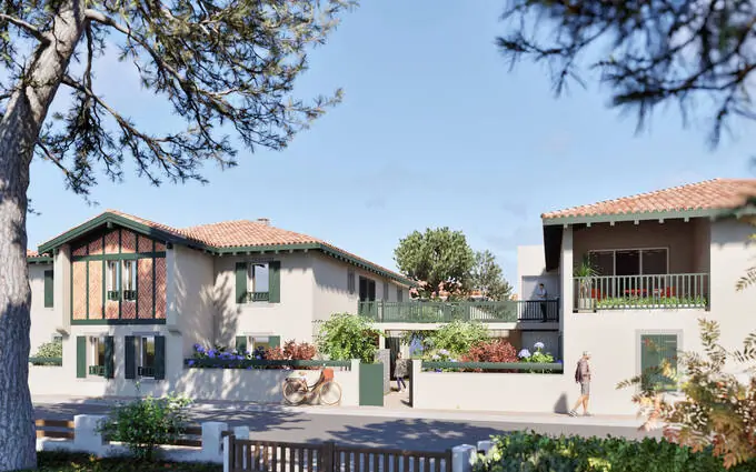 Programme immobilier neuf Soorts-hossegor à 5 min du golf et du lac d'hossegor à Soorts-Hossegor