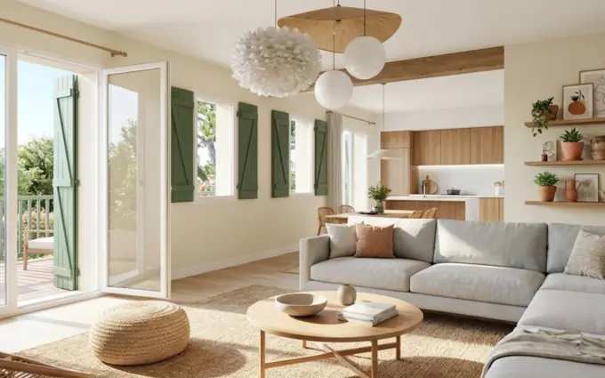 Programme immobilier neuf Soorts-Hossegor à 5 min du Golf et du lac d'Hossegor à Soorts-Hossegor