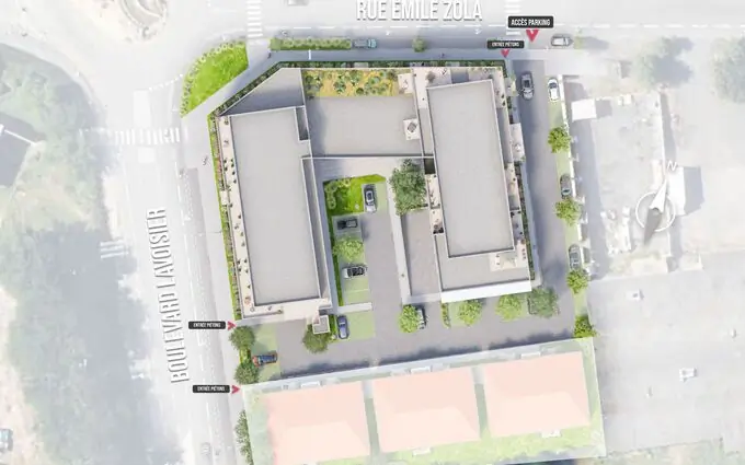 Programme immobilier neuf 143 zola à La Roche-sur-Yon