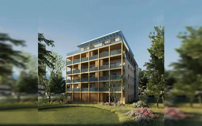 Programme immobilier neuf Annecy à 10 min à vélo du lac à Annecy