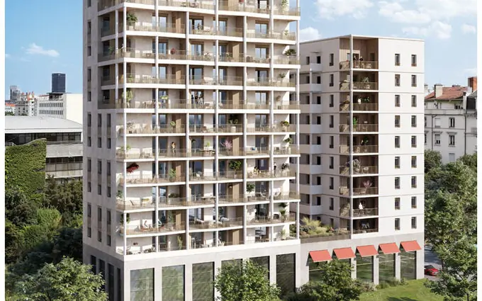 Programme immobilier neuf Côté parc à Lyon 7ème