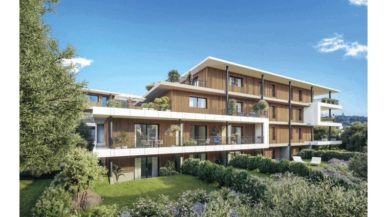 Programme immobilier neuf Cannes à quelques minutes à vélo des plages du midi à Cannes