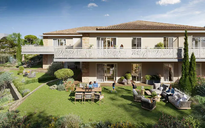 Programme immobilier neuf Cannes quartier croix des gardes à 800m des plages à Cannes