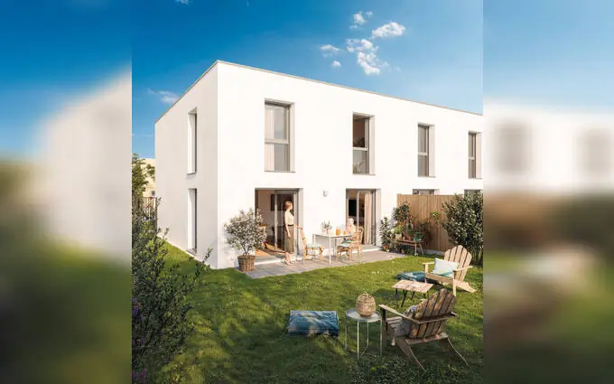Programme immobilier neuf Le Havre maisons à 15 min de la plage en vélo