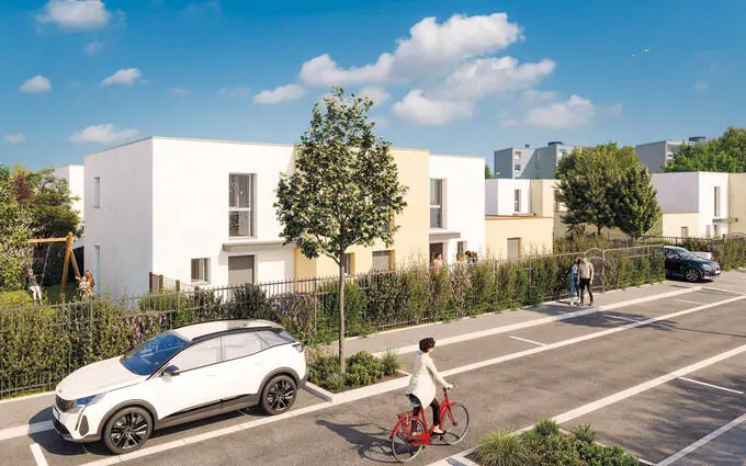 Programme immobilier neuf Le Havre maisons à 15 min de la plage en vélo à Le Havre