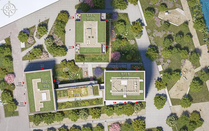 Programme immobilier neuf Les escales du rhin à Strasbourg