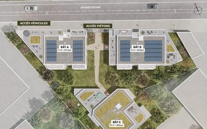 Programme immobilier neuf L'emeraude à Vénissieux