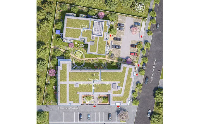 Programme immobilier neuf My campus  vandœuvre-les-nancy à Vandœuvre-lès-Nancy