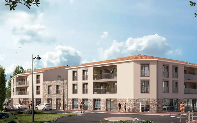 Programme immobilier neuf Herbiers résidence intergénérationnelle proche centre-ville