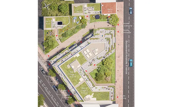 Programme immobilier neuf Passage anatole à Aubervilliers