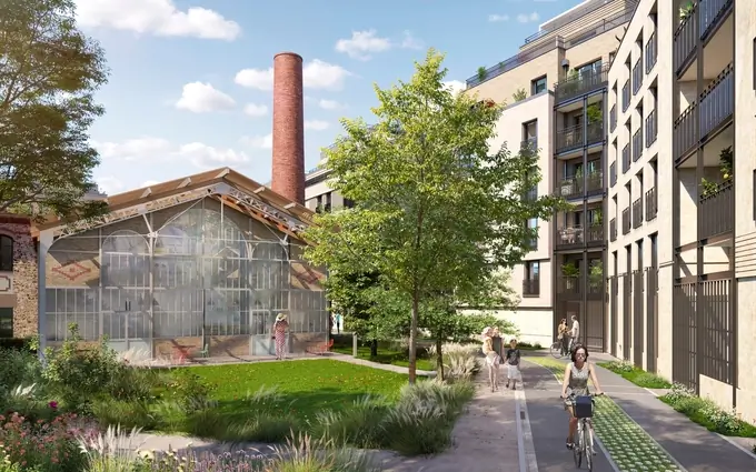 Programme immobilier neuf Les ateliers 63 bis - t1 à Aubervilliers