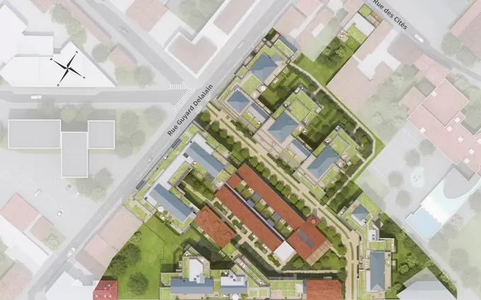 Programme immobilier neuf Les ateliers 63 bis - t1 à Aubervilliers