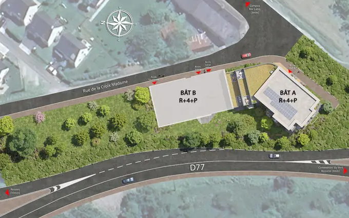 Programme immobilier neuf My campus ker lann à Bruz