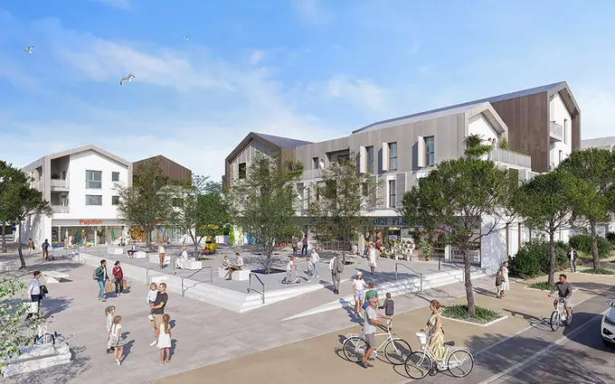 Programme immobilier neuf Berre-l'étang écoquartier proche des bords de l'etang à Berre-l'Étang