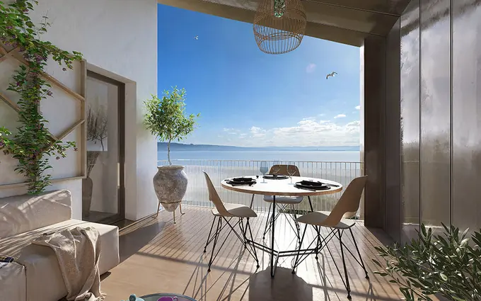 Programme immobilier neuf Berre-l'étang écoquartier proche des bords de l'etang à Berre-l'Étang