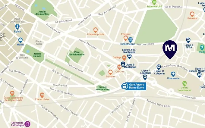 Programme immobilier neuf Les jardins d'amytis à Angers