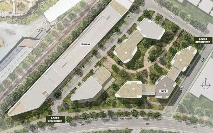 Programme immobilier neuf Les jardins d'amytis à Angers