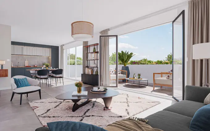 Programme immobilier neuf Le jardin mirandole à Roanne