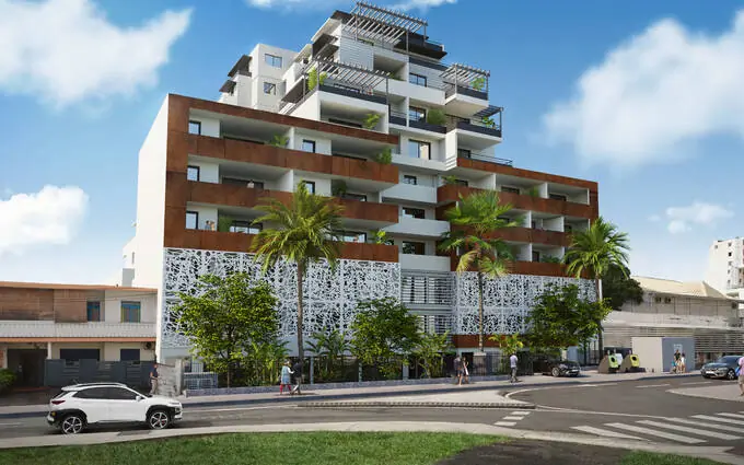 Programme immobilier neuf Saint-denis à 2 min a pied du jardin de l'etat à Saint Denis