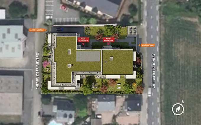 Programme immobilier neuf Bel horizon à Challes-les-Eaux