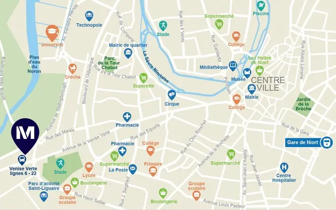 Programme immobilier neuf Urbanéo venise verte à Niort