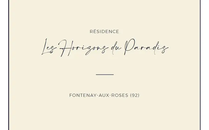 Programme immobilier neuf Les horizons du paradis à Fontenay-aux-Roses