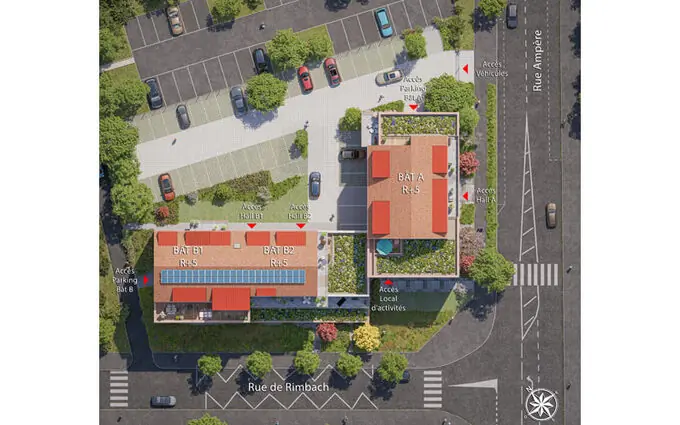 Programme immobilier neuf Residence eole à Strasbourg